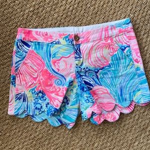 Lilly Pulitzer shorts size 00 EUC